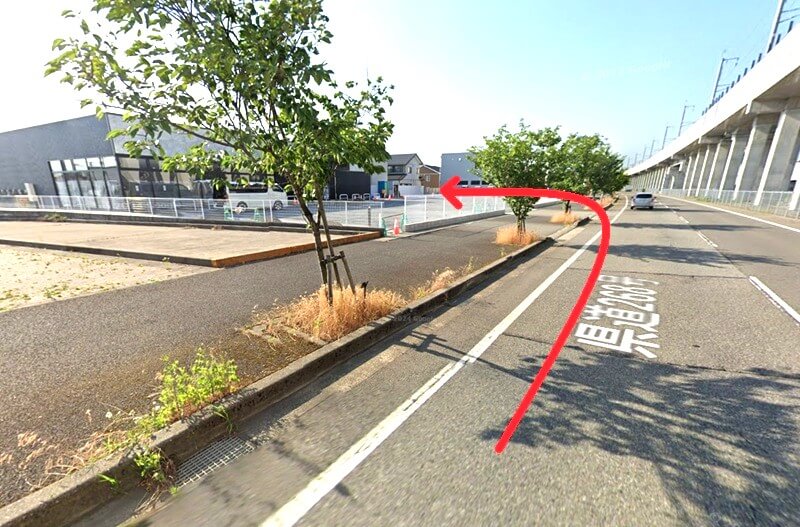 タカラスタンダード 福井ショールームまでの車の経路