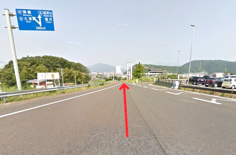 タカラスタンダード 敦賀ショールームまでの車の経路