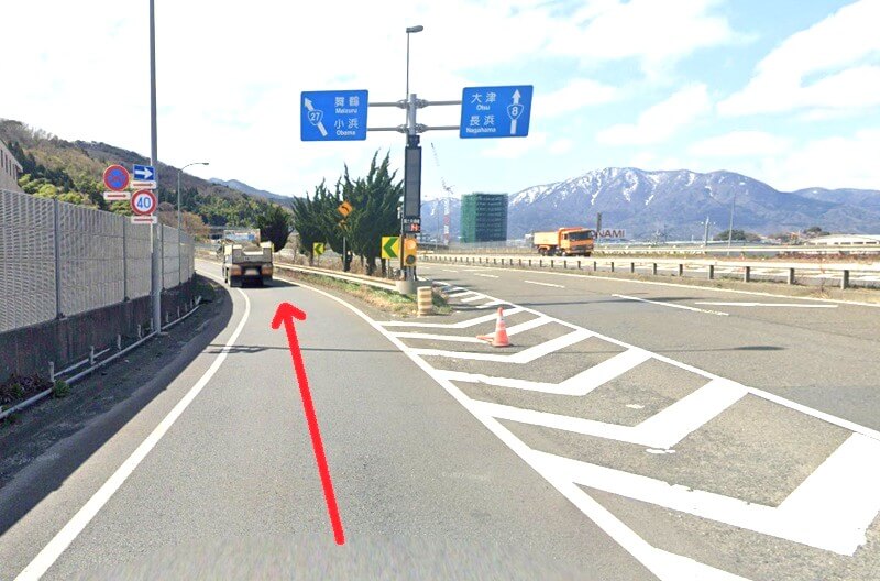 タカラスタンダード 敦賀ショールームまでの車の経路
