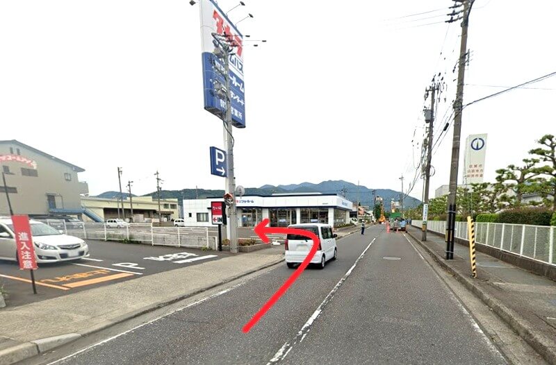 タカラスタンダード 敦賀ショールームまでの車の経路
