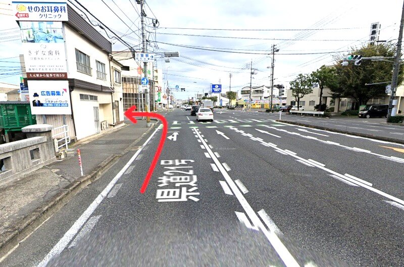 タカラスタンダード 岡山ショールームまでの車の経路
