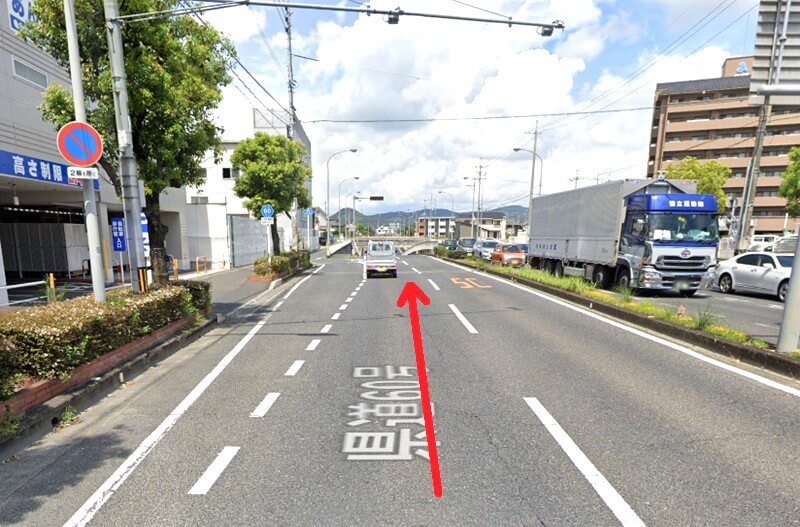 タカラスタンダード 倉敷ショールームまでの車の経路
