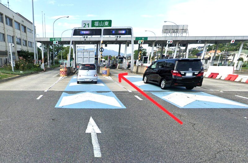 タカラスタンダード 福山ショールームまでの車の経路