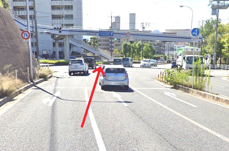 タカラスタンダード 広島商工センターショールームまでの車の経路