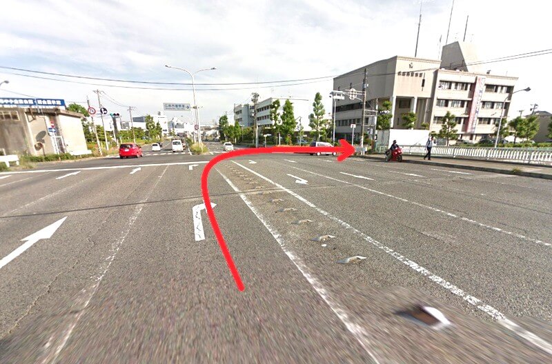 タカラスタンダード 広島商工センターショールームまでの車の経路