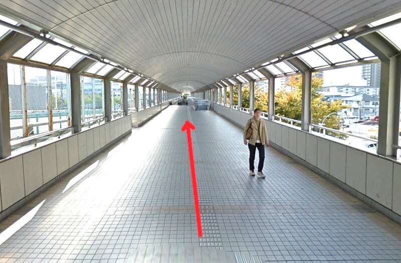 タカラスタンダード 広島商工センターショールームまでの徒歩経路