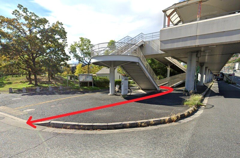 タカラスタンダード 広島商工センターショールームまでの徒歩経路