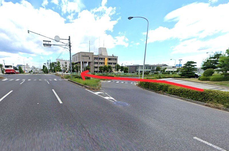 タカラスタンダード 広島商工センターショールームまでの徒歩経路