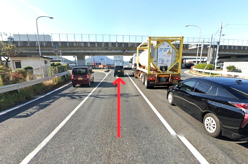 タカラスタンダード 周南ショールームまでの車の経路