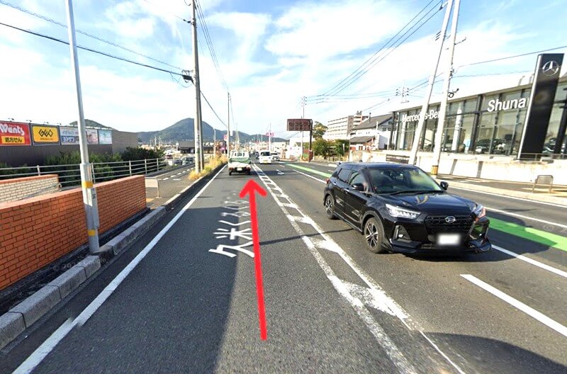タカラスタンダード 周南ショールームまでの車の経路