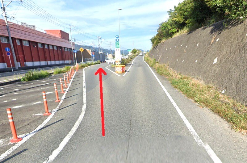 タカラスタンダード 山口ショールームまでの車の経路