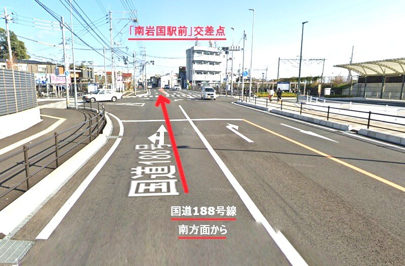 タカラスタンダード 岩国ショールームまでの車の経路