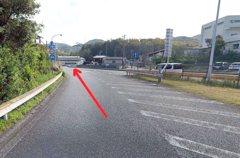 タカラスタンダード 下関ショールームまでの車の経路