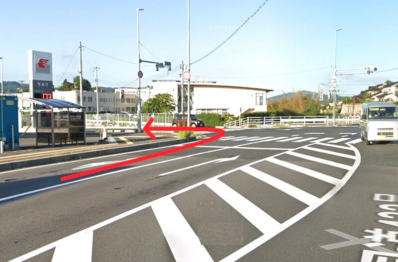 タカラスタンダード 松江ショールームまでの車の経路