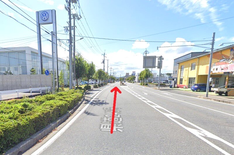 タカラスタンダード 米子ショールームまでの車の経路