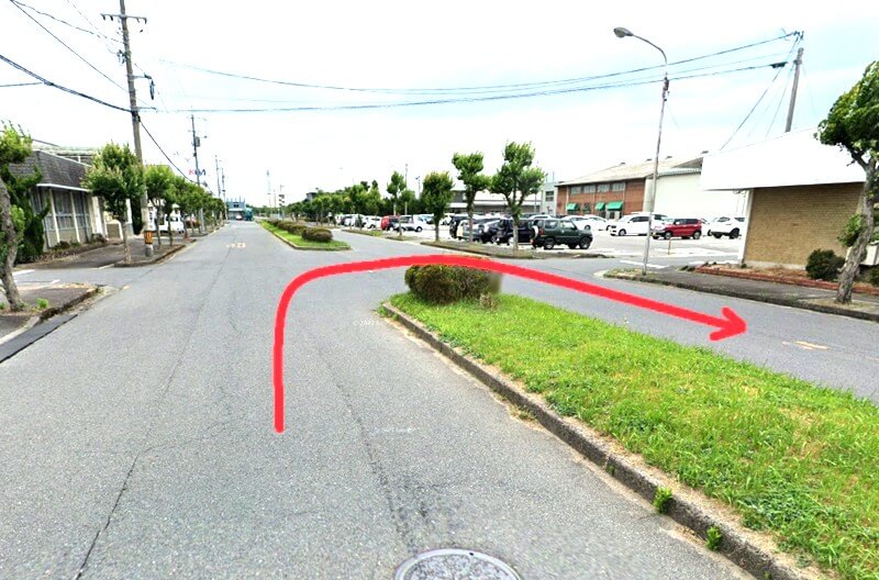タカラスタンダード 米子ショールームまでの車の経路