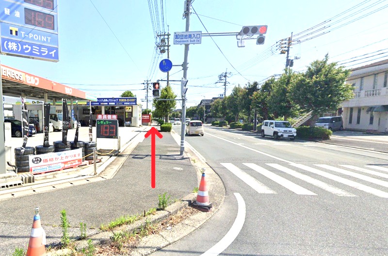 タカラスタンダード 米子ショールームまでの徒歩経路