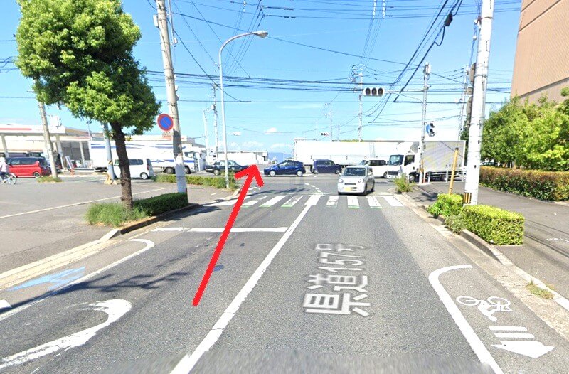タカラスタンダード 高松ショールームまでの車の経路
