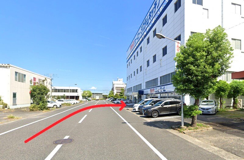 タカラスタンダード 高松ショールームまでの車の経路