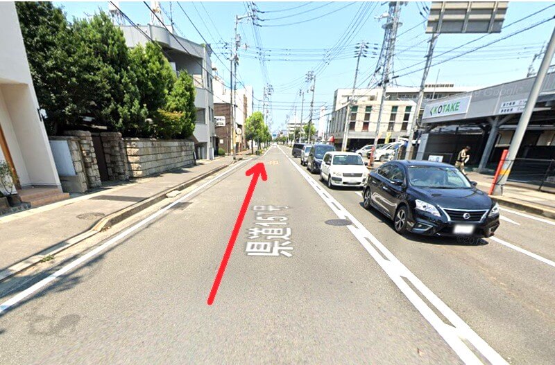 タカラスタンダード 高松ショールームまでの車の経路