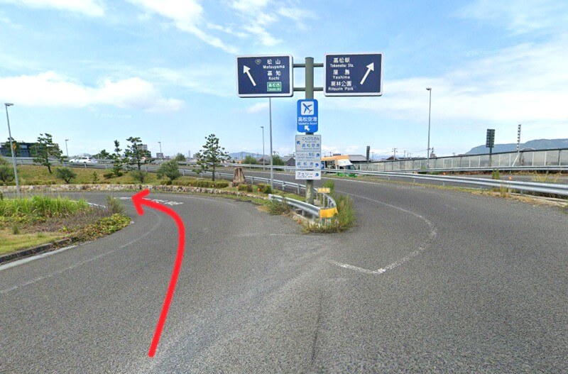 タカラスタンダード 高松南ショールームまでの車の経路