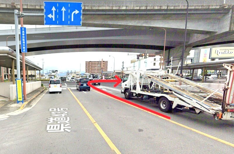 タカラスタンダード 高松南ショールームまでの車の経路
