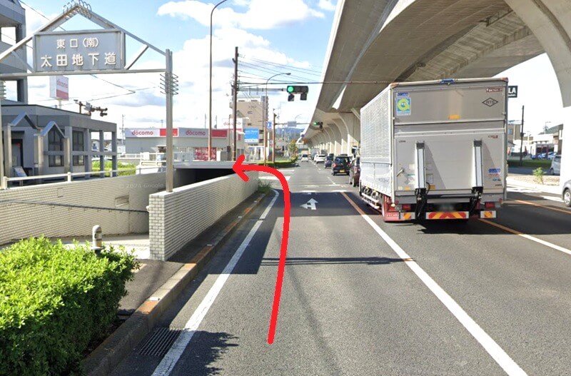 タカラスタンダード 高松南ショールームまでの車の経路