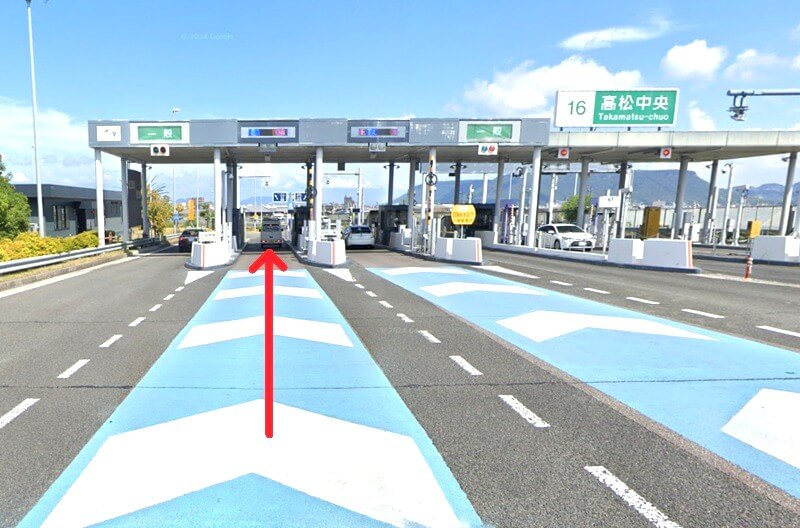 タカラスタンダード 高松南ショールームまでの車の経路