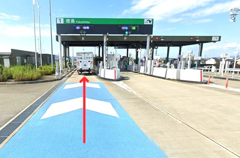 タカラスタンダード 徳島ショールームまでの車の経路