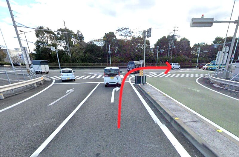 タカラスタンダード 高知ショールームまでの車の経路