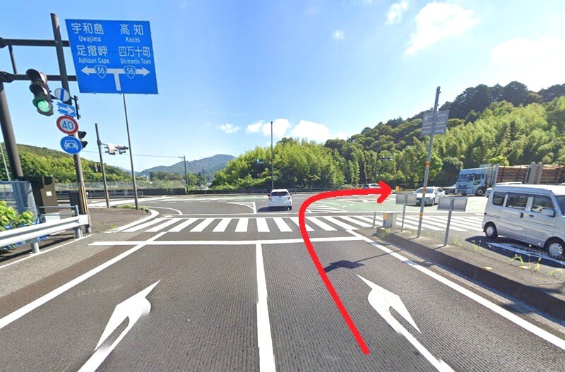 タカラスタンダード 中村ショールームまでの車の経路